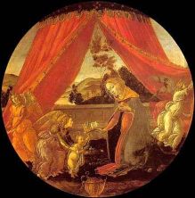 virgen con el nino y tres angeles (virgen del baldaquino) hacia 1493.jpg